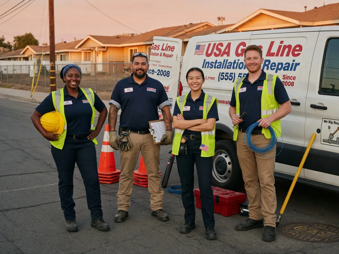 Gas Line Installation company in Lucinda, PA